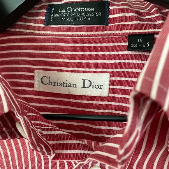 Vintage Christian Dior Button Up Made in USA - Picture 3 of 6
